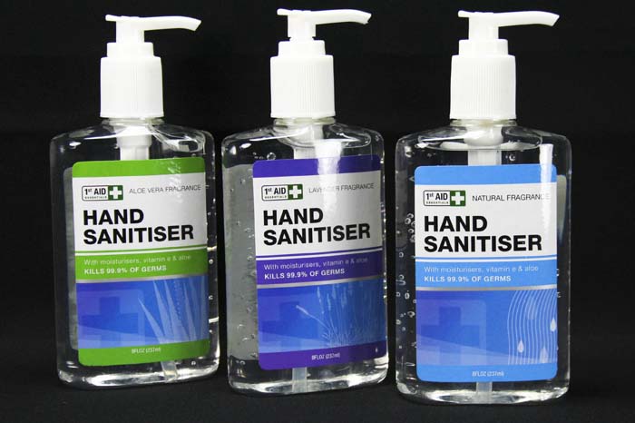 1st Aid Essentials Hand Sanitizer 237ml Pump-Pak Ctn 12